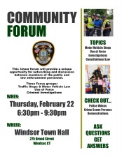 Windsor Police Community Forum