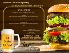 National Cheeseburger Day
