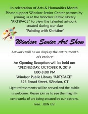 Windsor Seniors Art Show @ ArtSpace