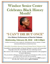 Harriet Tubman History Performance