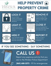 Help Prevent Property Crime