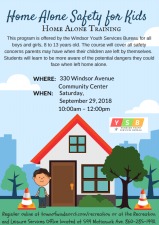 Home Alone Safety Class