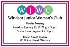 Windsor Junior Woman's Club Meeting