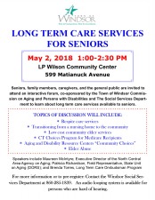 Long Term Care Services For Seniors