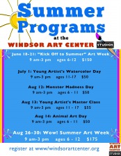 Kick-Off to Summer Art Week 