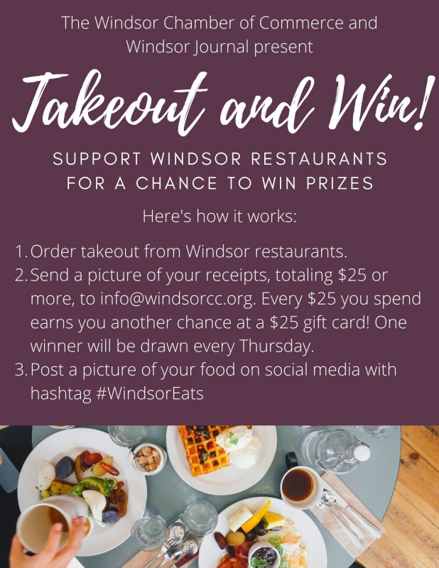 Chamber eNews for April 21, 2020: Takeout and Win!