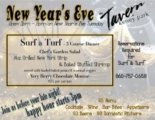 New Years Eve Surf & Turf 