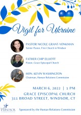 Vigil for Ukraine