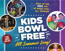 SpareTime Offers Free Bowling For Kids!