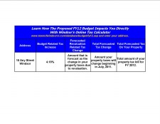 Easy to Use Tax Calculator Available Online and in Town Facilities