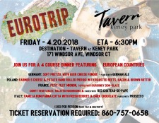 EuroTrip 2018 Dinner