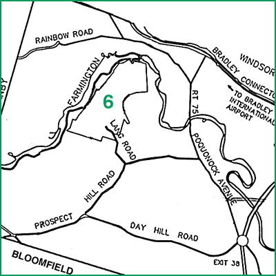 Map to Northwest Park