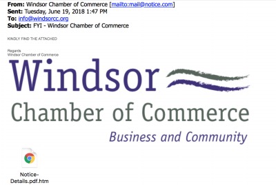 Scam Email