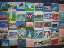 Windsor 350th Student Quilt on Display